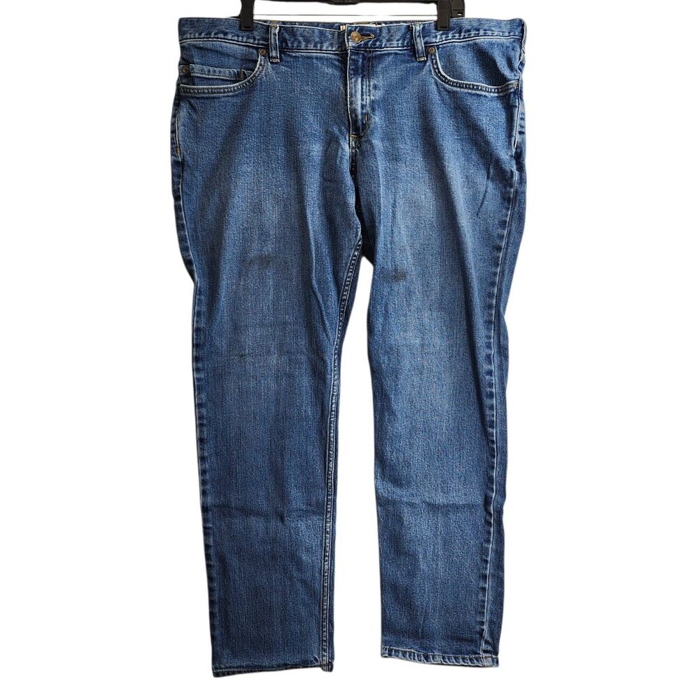 CARHARTT Jeans Womens 16W Blue Original Fit Straight Leg Workwear Ranch Outdoor